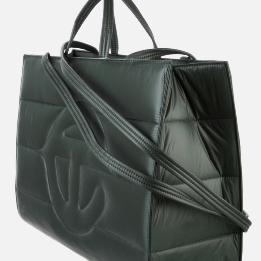 Telfar x Moose Knuckles nylon tote large NWT